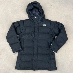 Girls North Face Down Coat